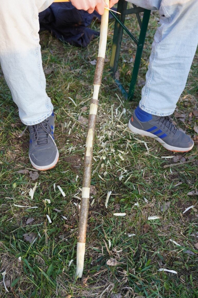 Wanderstöcke verziehren
